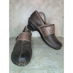 Softspot Business Casual Mules Women Sz 10M Adjustable Strap Clogs Comfort Shoes